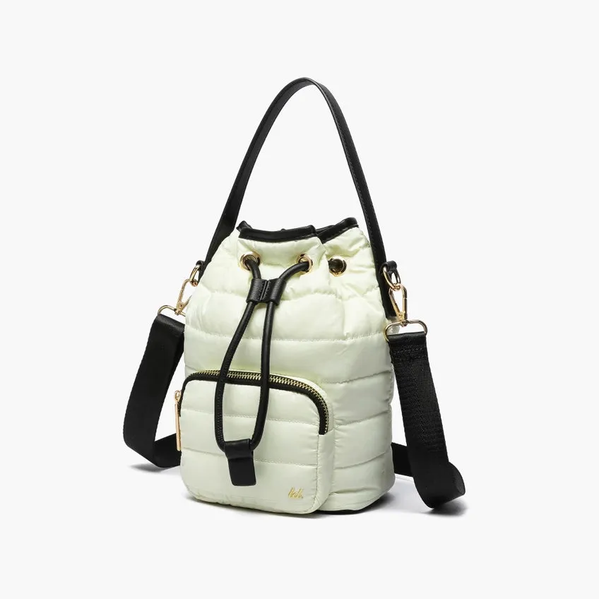 Lucky Puffer Mini Gift Bucket Crossbody Bag