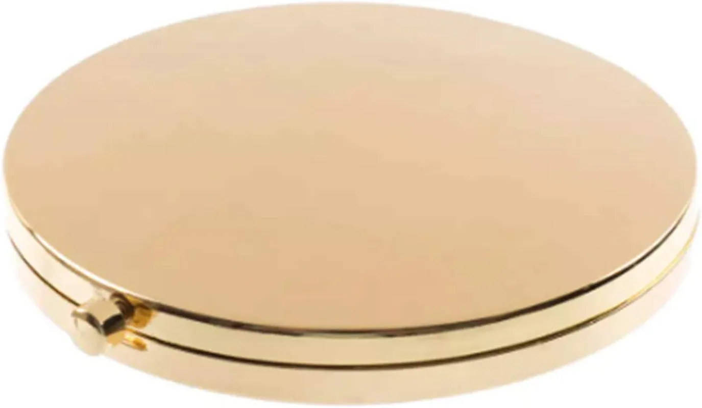 Magnifying Compact Mirror for Purses with 2 X 1X Magnification, Folding Mini Pocket Double Sided Travel Makeup Mirror,Perfect for Purse, Pocket Mirror for Gift