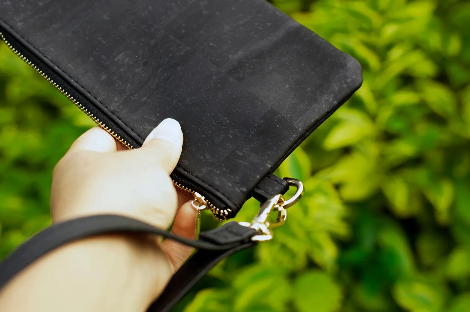 Majestic Cork Wristlet