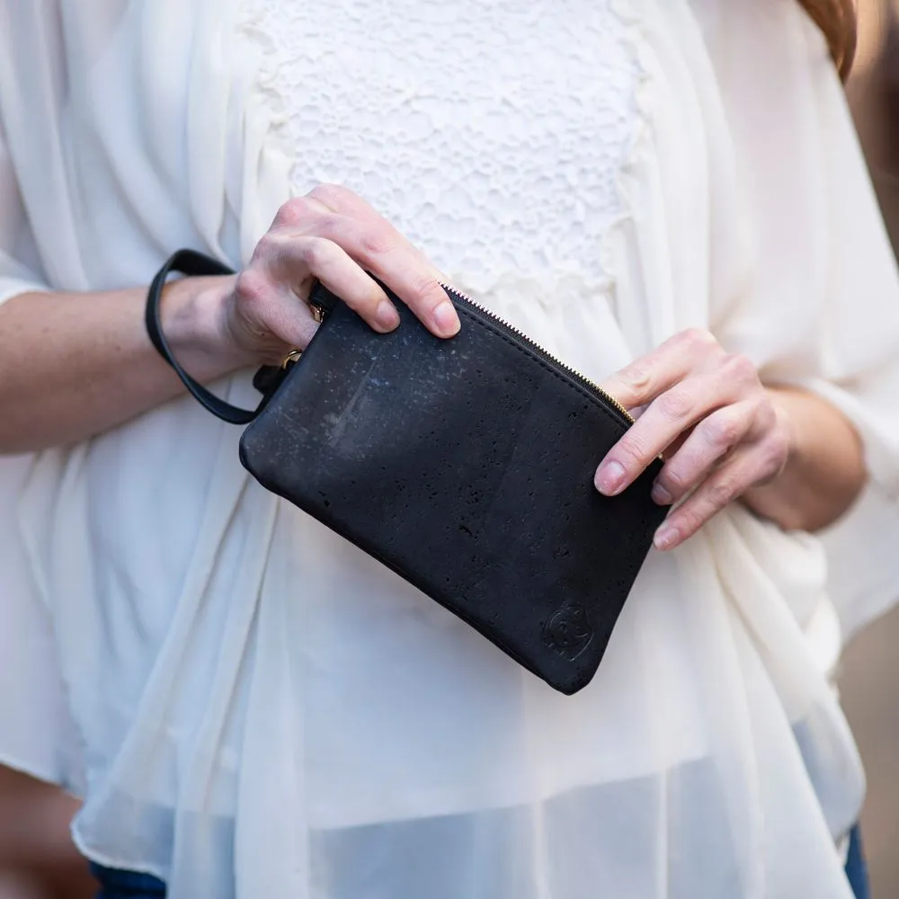 Majestic Cork Wristlet