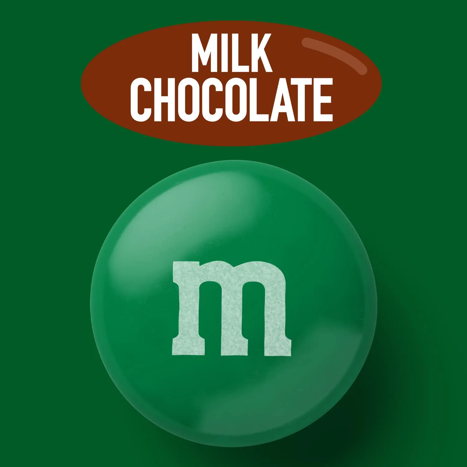 M&M’S WORLD Dark Green Milk Chocolate Candy, 5lbs of M&M'S in Resealable Pack for Candy Bars, Holiday Parties, Graduations, Christmas, Dessert Tables & DIY Party Favors