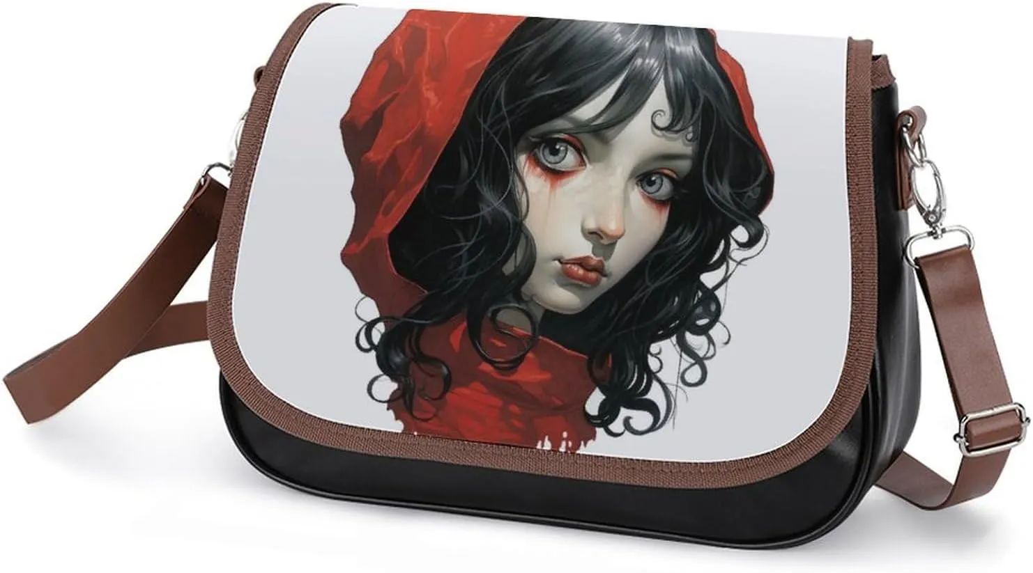 Marble Crossbody Bags for Women,PU Leather Tote Bag for Women,Shoulder Bag Purse for Work Shopping Travel