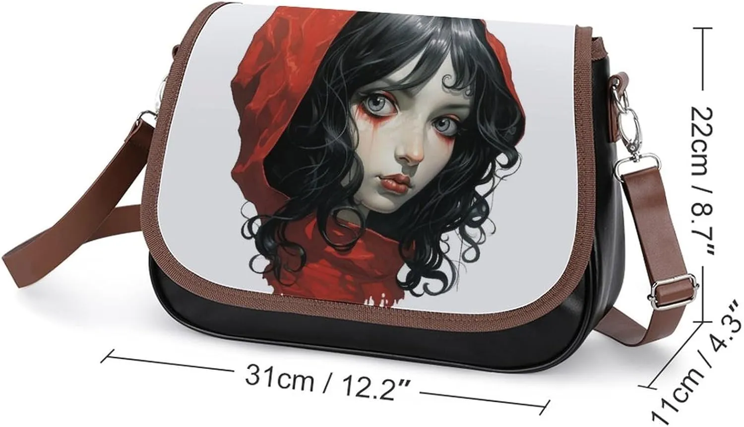 Marble Crossbody Bags for Women,PU Leather Tote Bag for Women,Shoulder Bag Purse for Work Shopping Travel