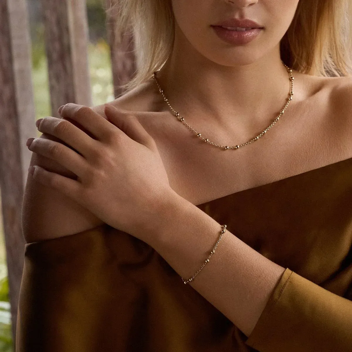 Mattina Gold Bracelet