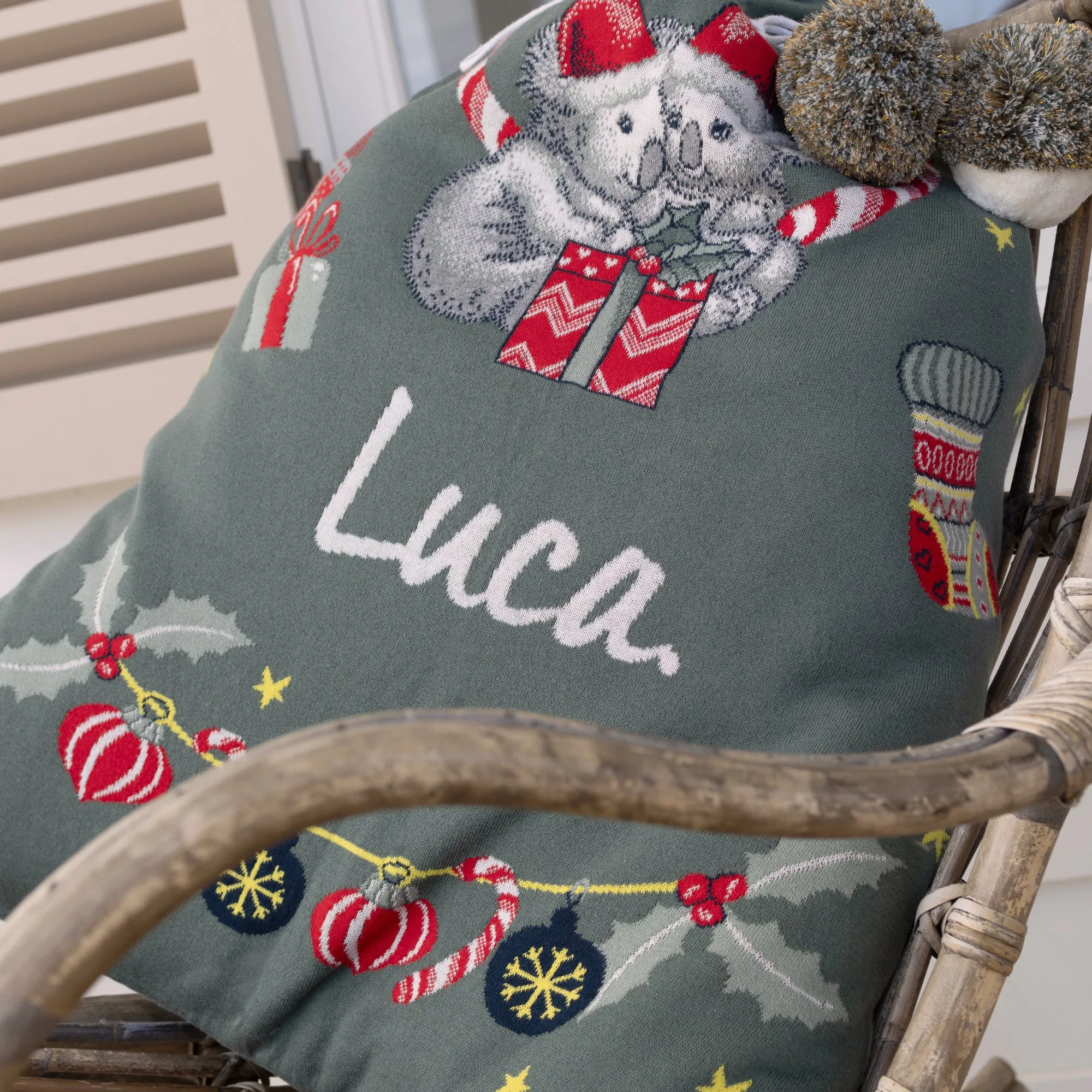 May Gibbs Santa Sack - Dark Forest