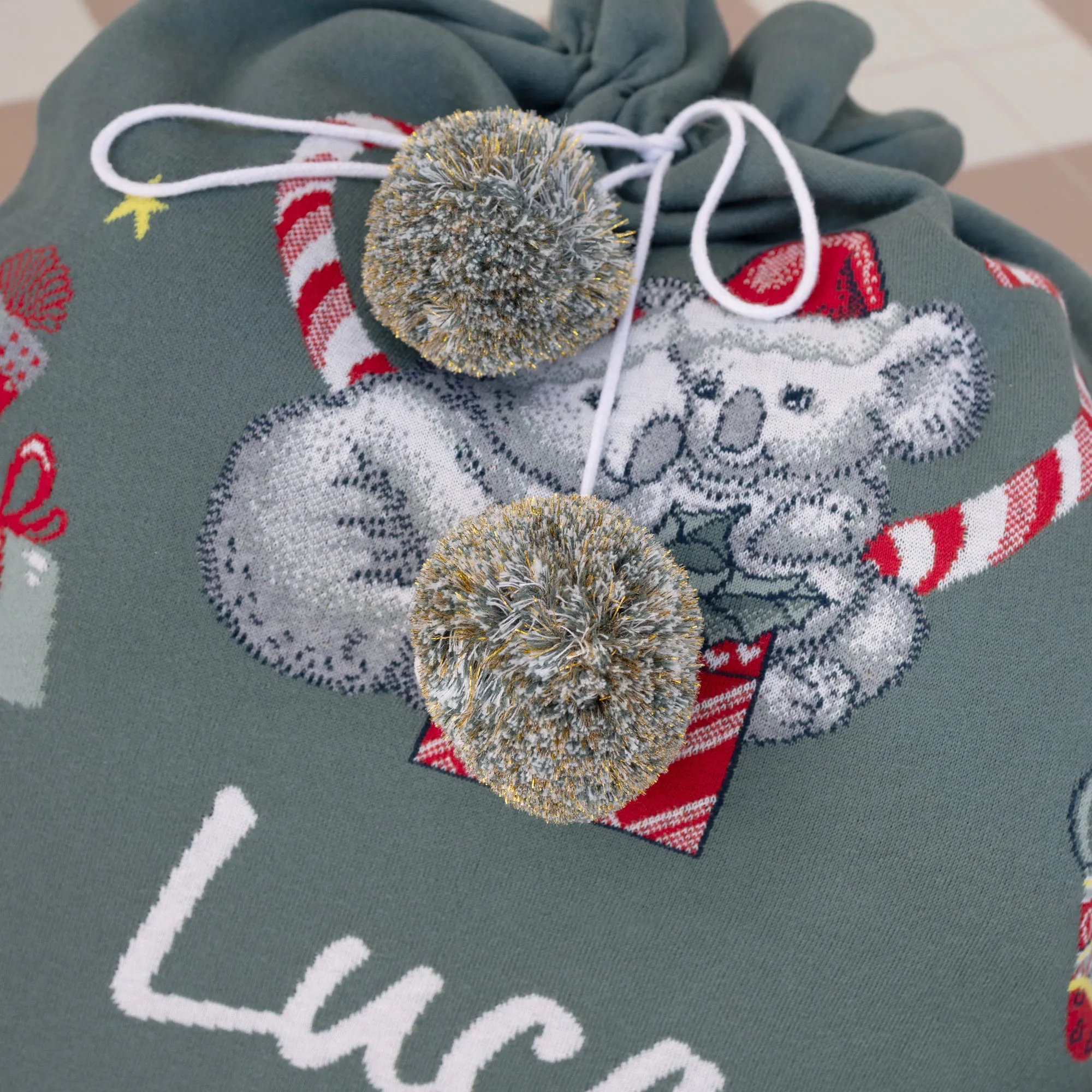 May Gibbs Santa Sack - Dark Forest