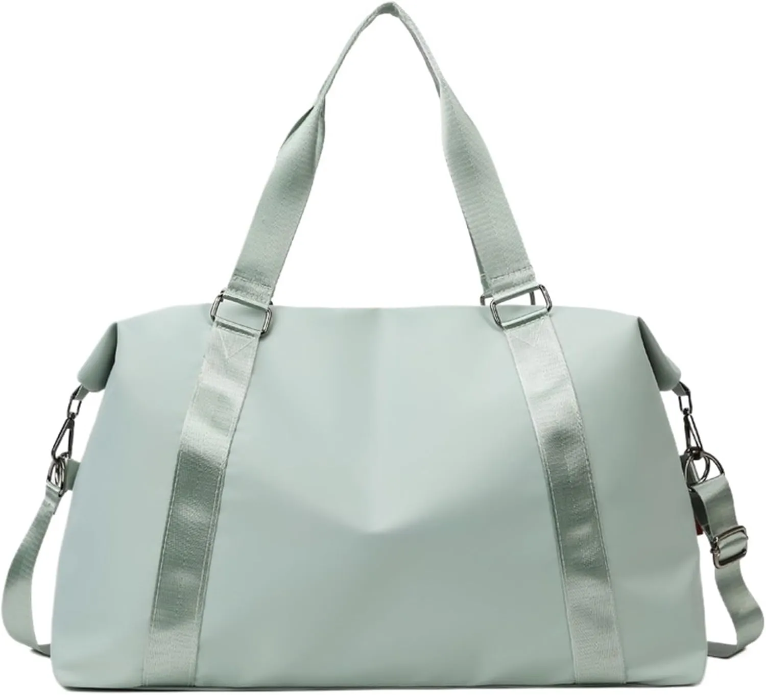 Men's Gym Bag Large Travel Bag Multi-Functional Travel Tote Bag Handbags Nylon Waterproof Shoulder Bag Wet Dry Pockets Gym Bag For Fitness & Workout(Green Small)