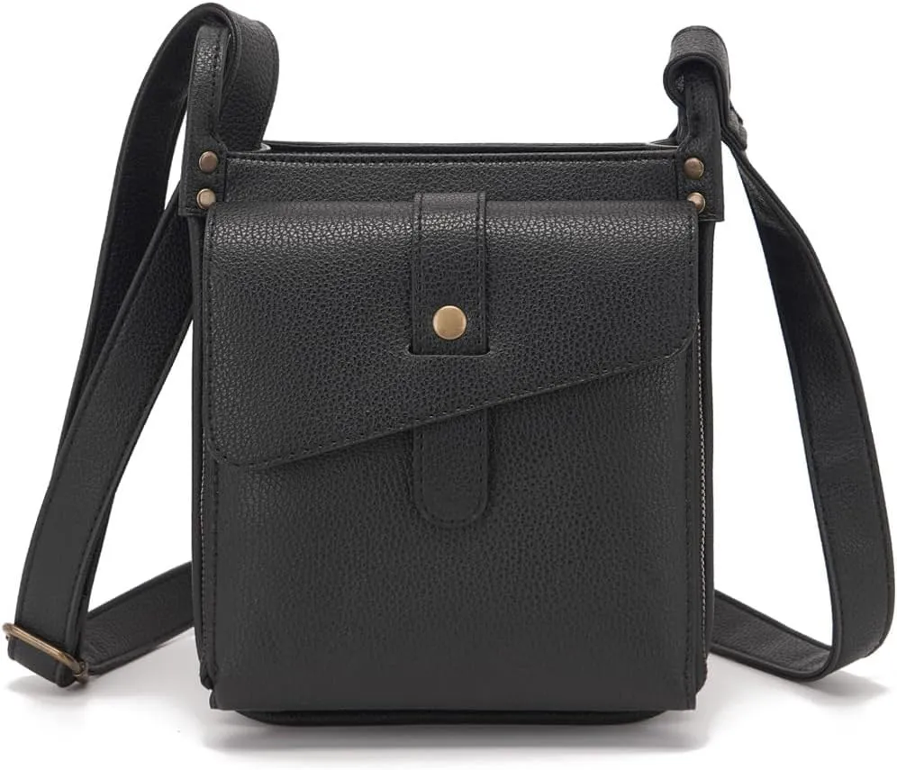 Meufam Women Cell Phone Purse PU Leather Small Crossbody Bags Shoulder Handbag Shoulder Purses Trendy Travel Wallet