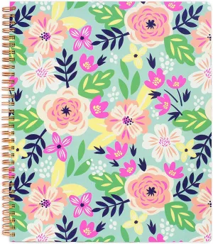Mini Mint Floral Notebook