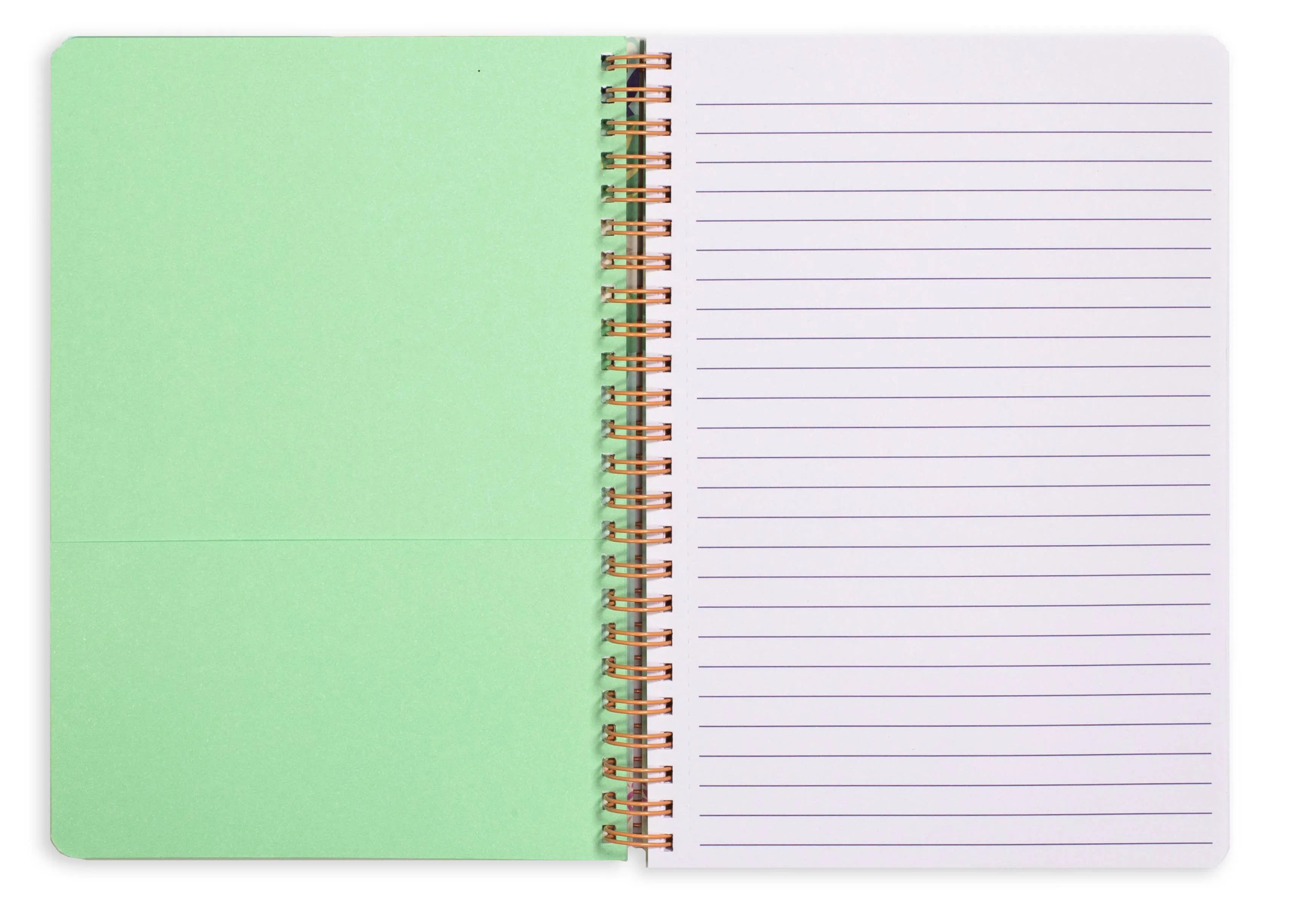 Mini Mint Floral Notebook