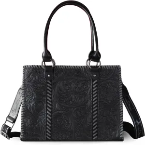 Montana West Western Tooling Handbags Vintage Prints and Whipstitch Craftsmanship