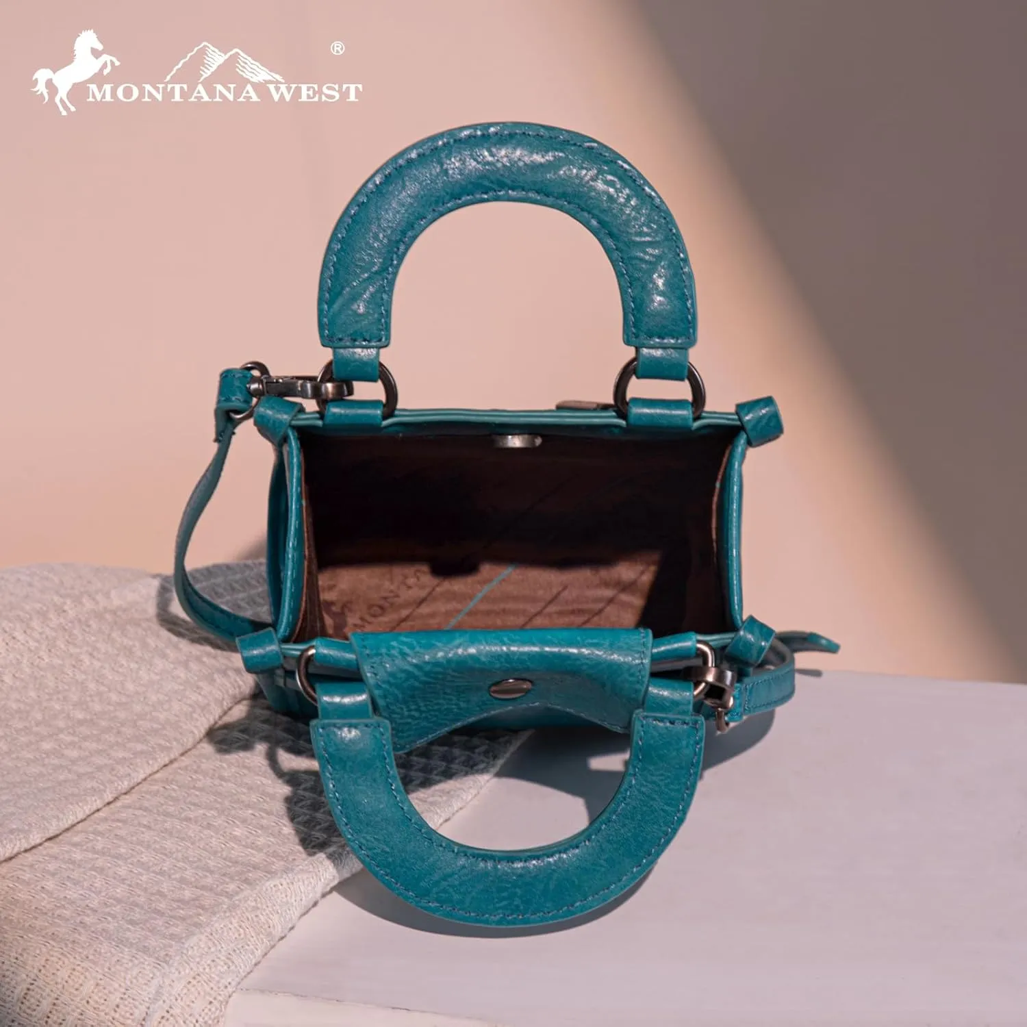 Montana West Western Women's Crossbody Handbag Ladies Small Crossbody Bags for Women Designer Top Handle Handbags