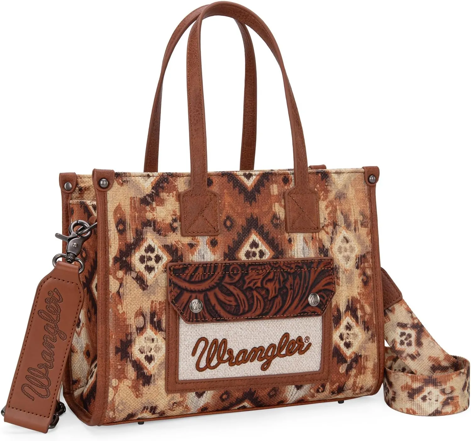 Montana West Wrangler Aztec Tote Bag for Women Western Purses and Handbags