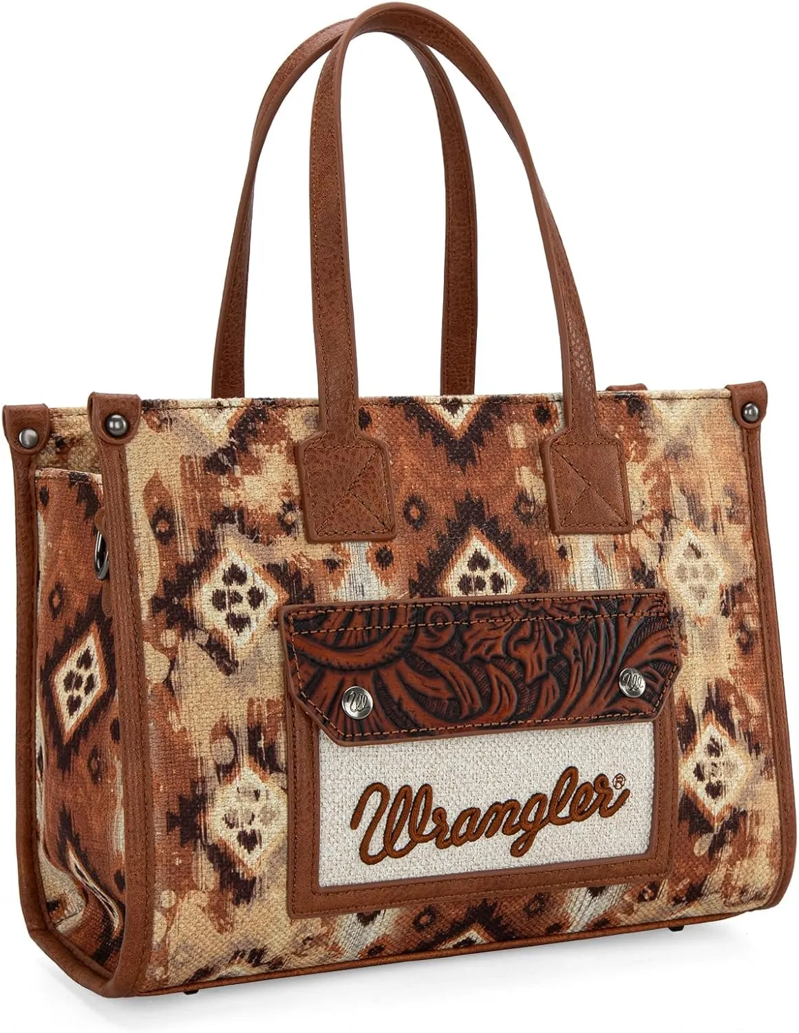 Montana West Wrangler Aztec Tote Bag for Women Western Purses and Handbags