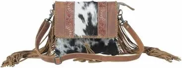 Myra Propinquity Leather & Hairon Bag