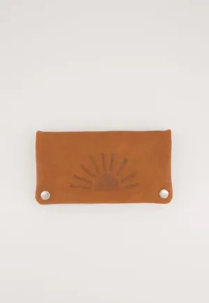 nancybird - pearl wallet - terracotta