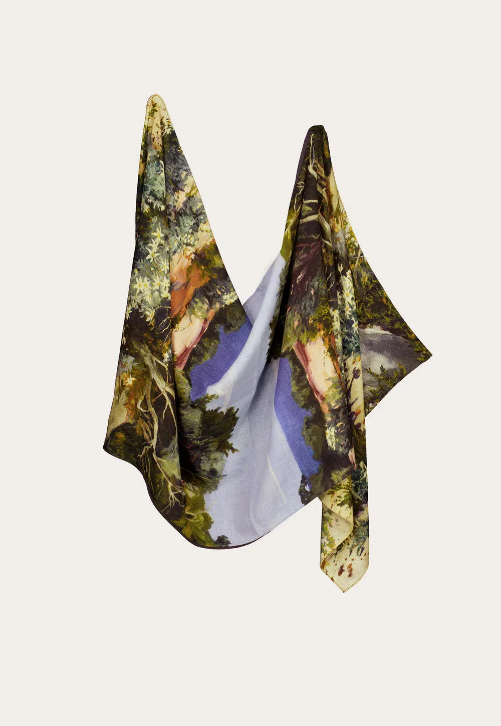 Nancybird Wool Scarf - Flannel Flower