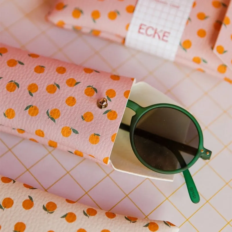 Naranjas Pink Glasses Case