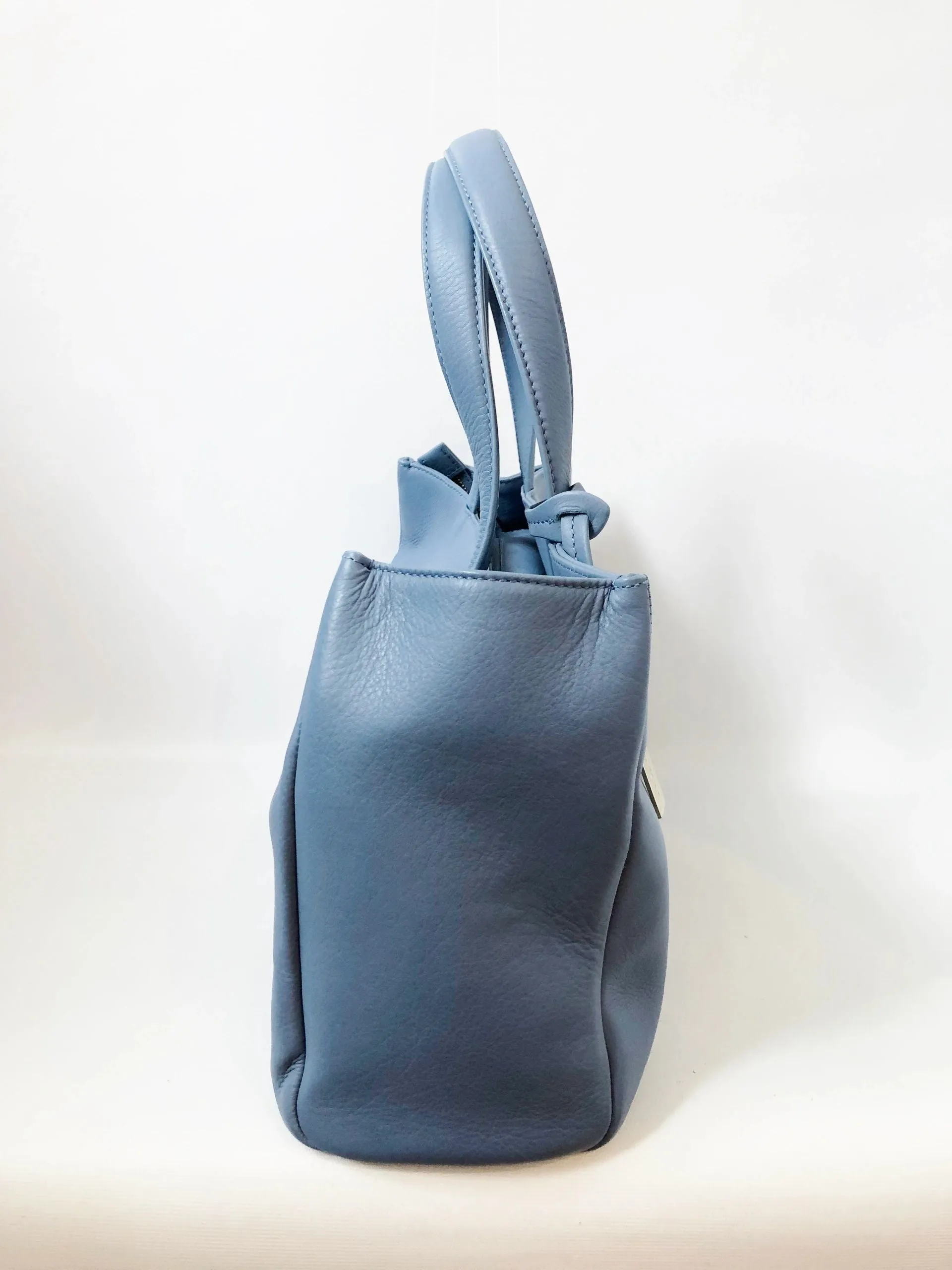 NEW Anne Fontaine Floral Front Leather Handbag