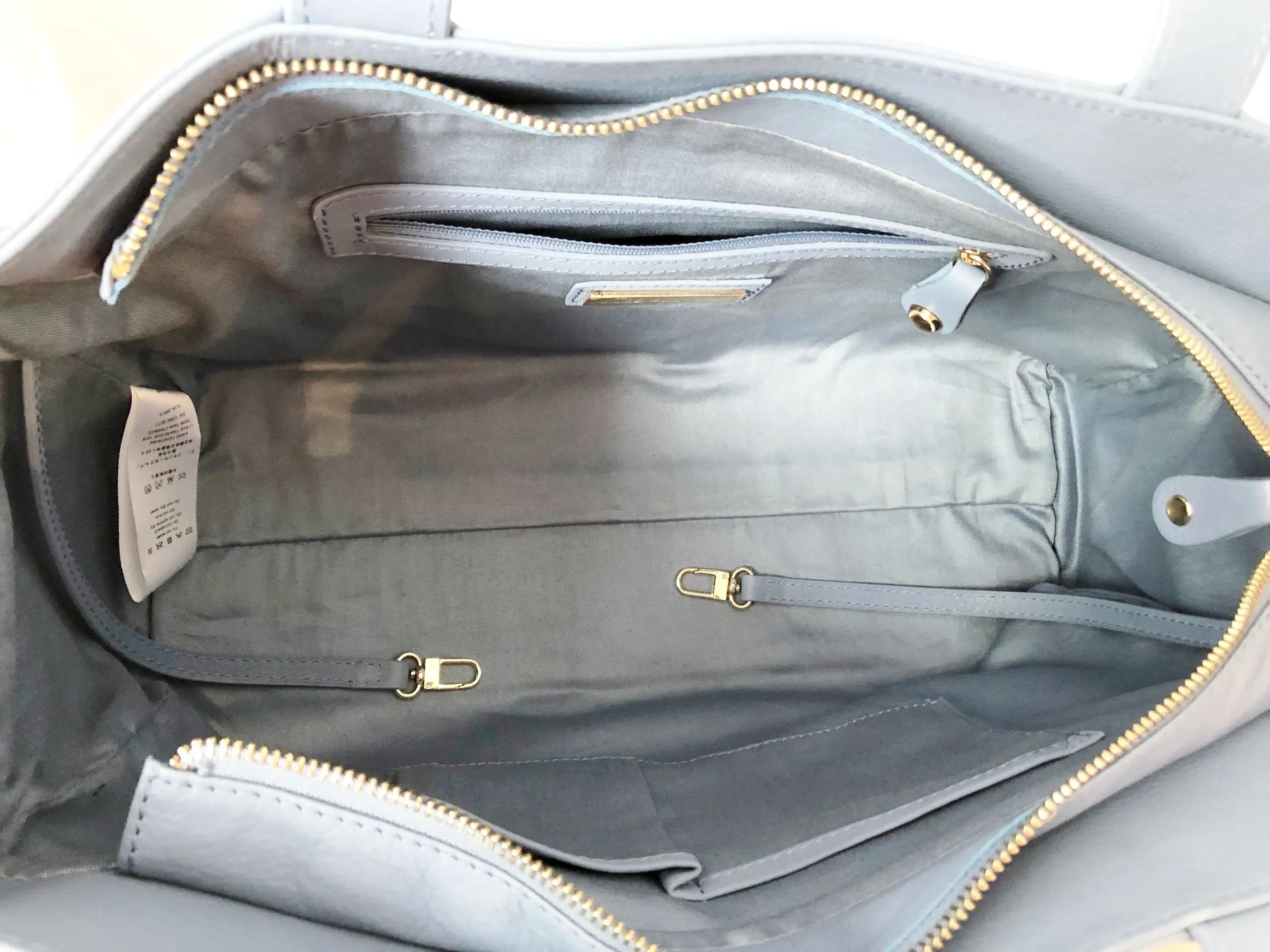 NEW Anne Fontaine Floral Front Leather Handbag