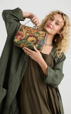 Nightingale Purse . Antique Bouquet