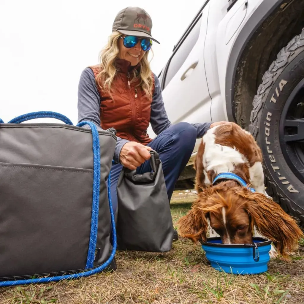 Orvis Tough Trail Dog Travel Tote - Durable Tote Bag for Pets, Stylish Handbags for Outdoor Adventures,Water-Resistant Design