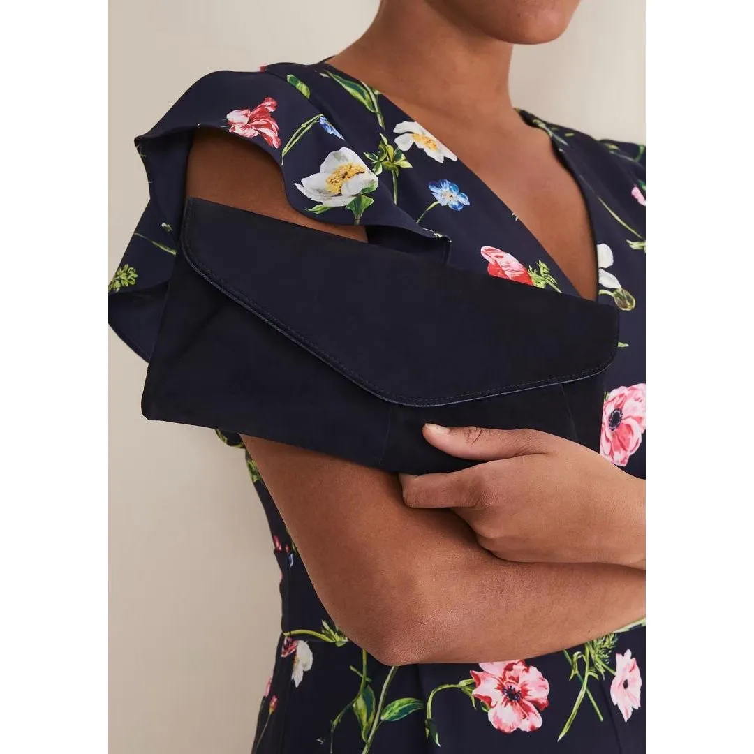Phase Eight Wendie Clutch Bag - Navy