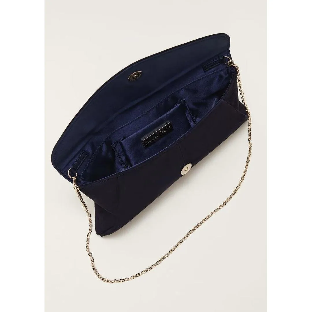 Phase Eight Wendie Clutch Bag - Navy