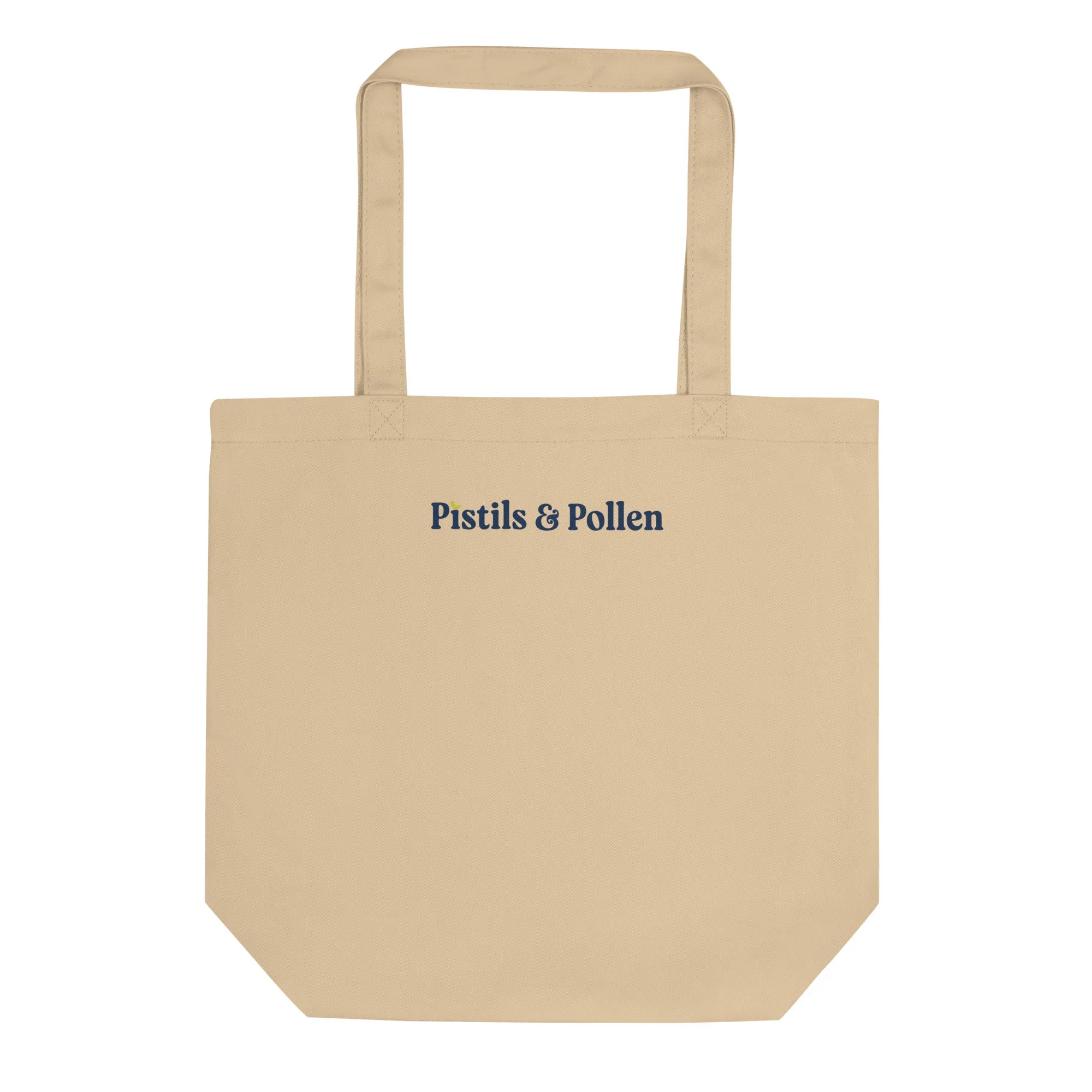 Plant Lady - Organic Cotton Tote Bag (with purple blossom)
