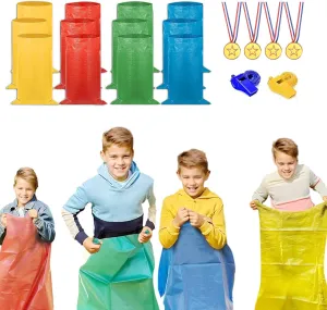 Potato Sack Race Bags, Large Size Race Bags for Family Game, Outdoor Games Sack Race Bags for Adults and Family,Bean Bag Game Set Outside Yard Games