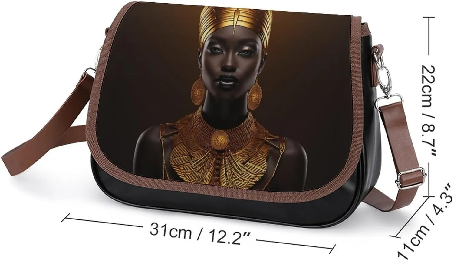 Purple Flower Butterflies Crossbody Bags for Women,PU Leather Tote Bag for Women,Shoulder Bag Purse for Work Shopping Travel