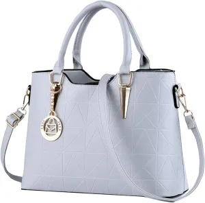 Purses and Handbags for Women Fashion Ladies PU Leather Top Handle Satchel Shoulder Tote