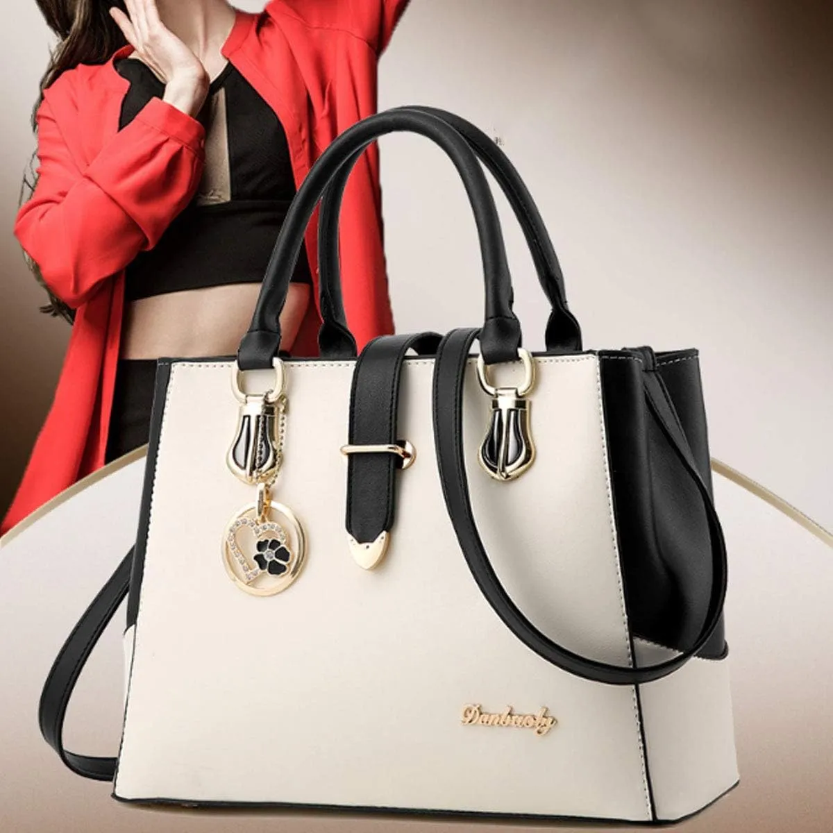 Purses and Handbags for Women Tote Shoulder Crossbody Bags with Long Strap Detachable