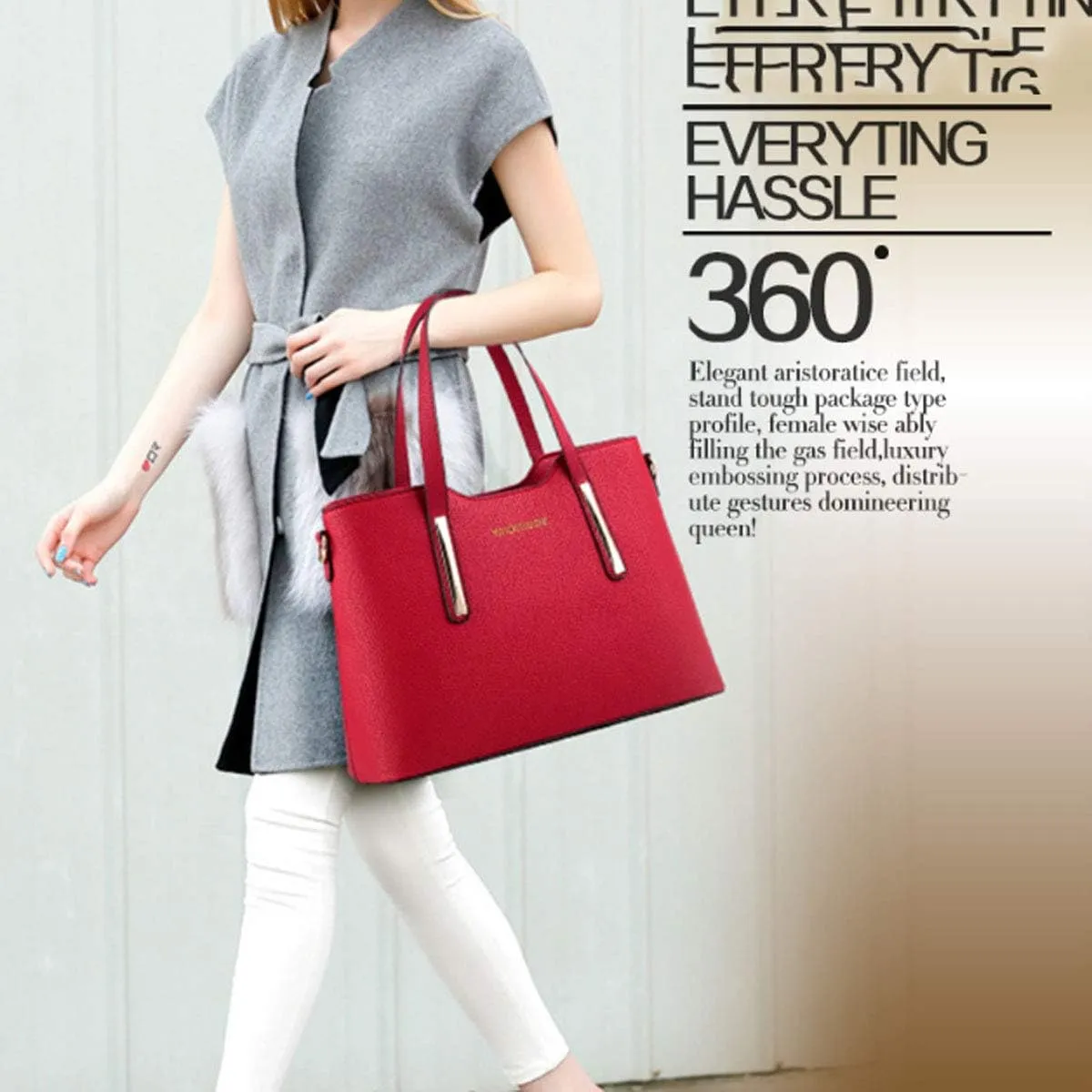 Purses and Handbags for Womens Satchel Shoulder Tote Bags Wallets Top-Handle Bags Crossbody Bags Black