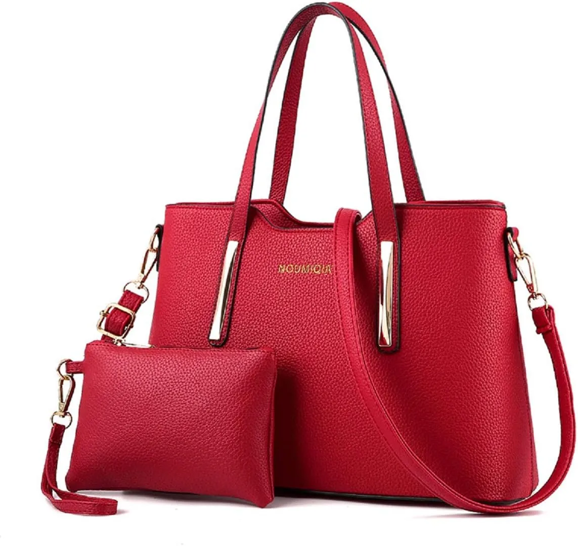 Purses and Handbags for Womens Satchel Shoulder Tote Bags Wallets Top-Handle Bags Crossbody Bags Black