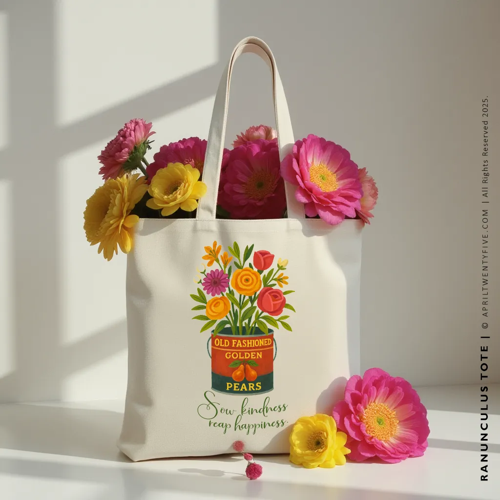 RANUNCULUS | Spring Tote