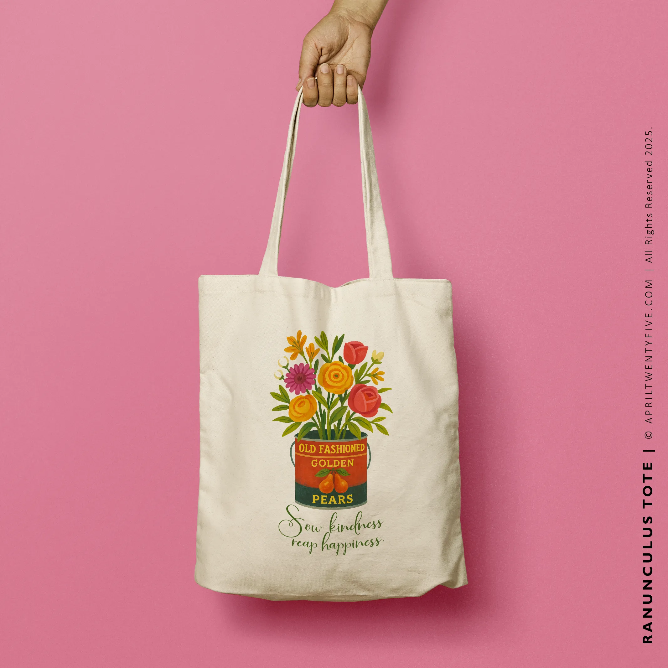 RANUNCULUS | Spring Tote