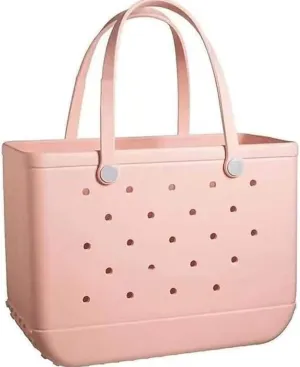 Rubber Beach Tote, Rubber Travel Bags EVA Waterproof Travel Totes Sandproof Handbag for Sports Gym Market Outdoor