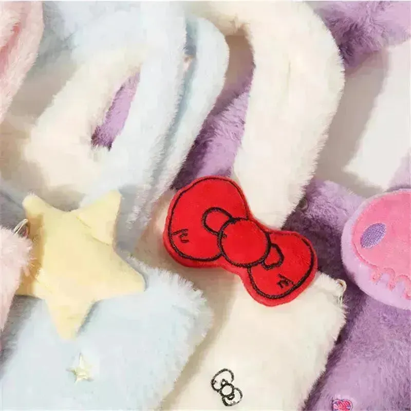 Sanrio Kuromi Plush Tote Bags