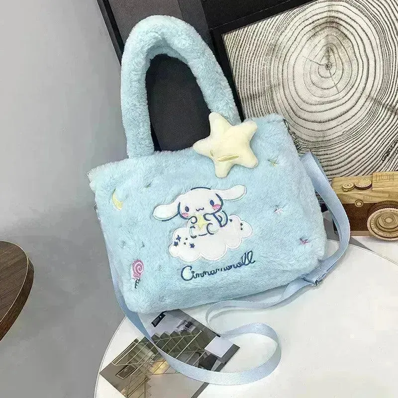 Sanrio Kuromi Plush Tote Bags