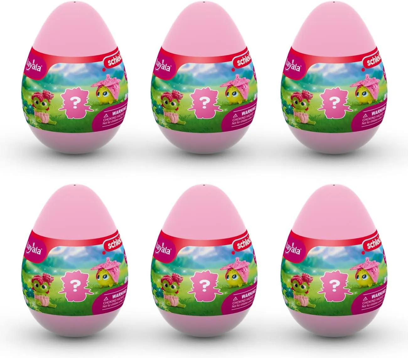 Schleich bayala 6-Piece Surprise Toy with Eggs & Hatching Baby Plant Toys for Kids Ages 5  for Easter Basket Stuffers