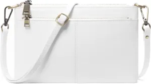 SENDEFN Leather Crossbody Bag for Women Small Clutch Purses Crossbody Shoulder Handbag Wallet Purses RIFD Card Slots