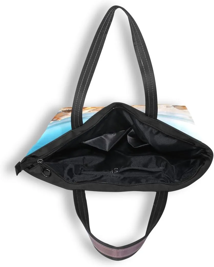 senya Beaches Seashores Shoulder Bags Large Handle Ladies Handbag