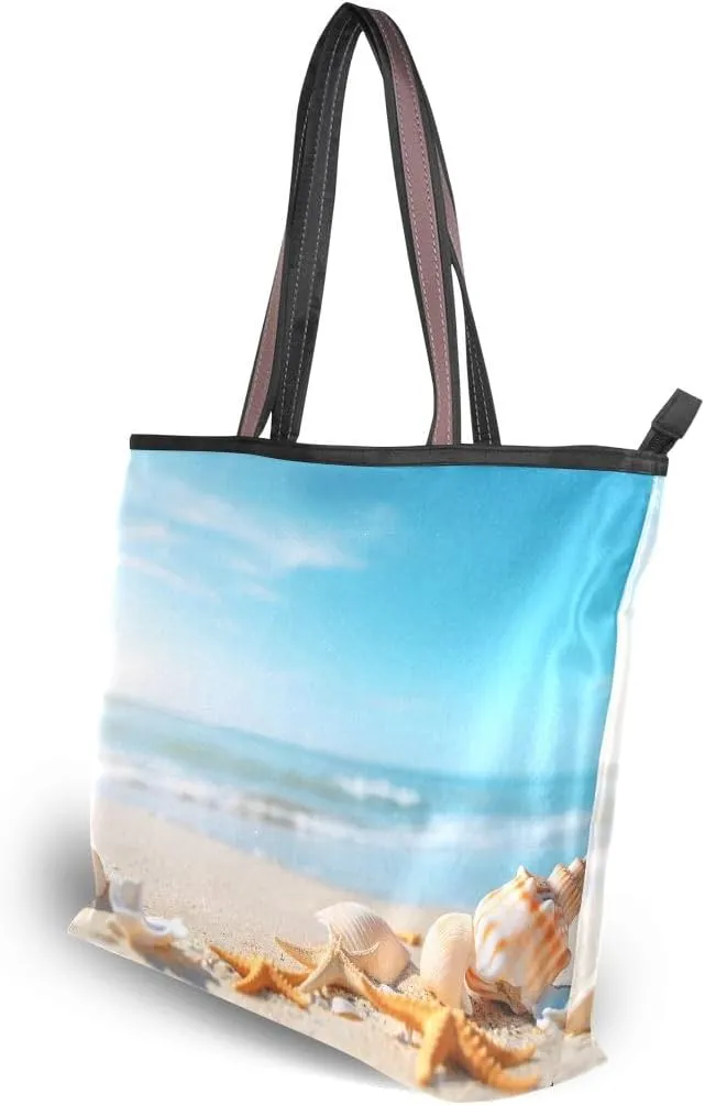 senya Beaches Seashores Shoulder Bags Large Handle Ladies Handbag