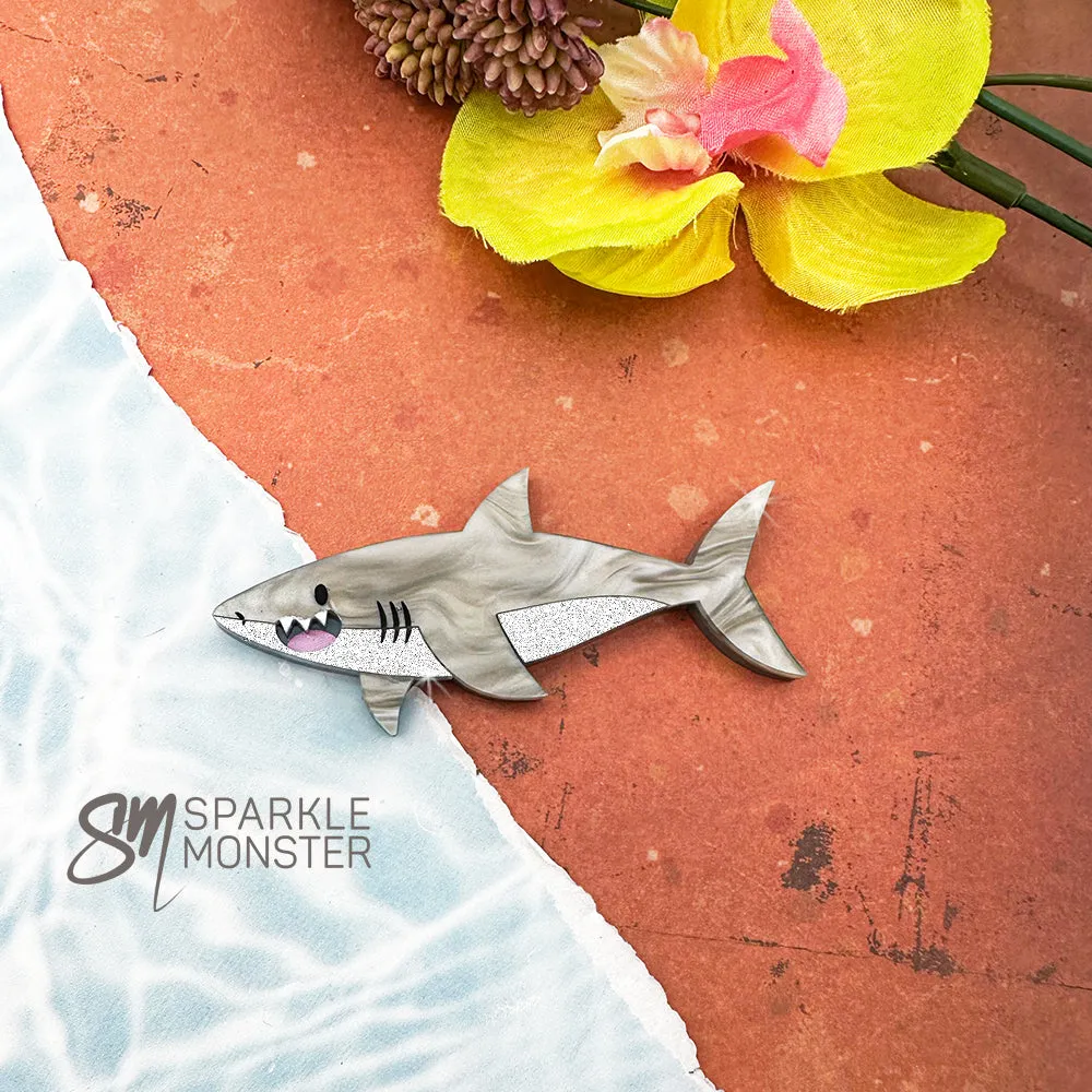 Shane the Shark brooch
