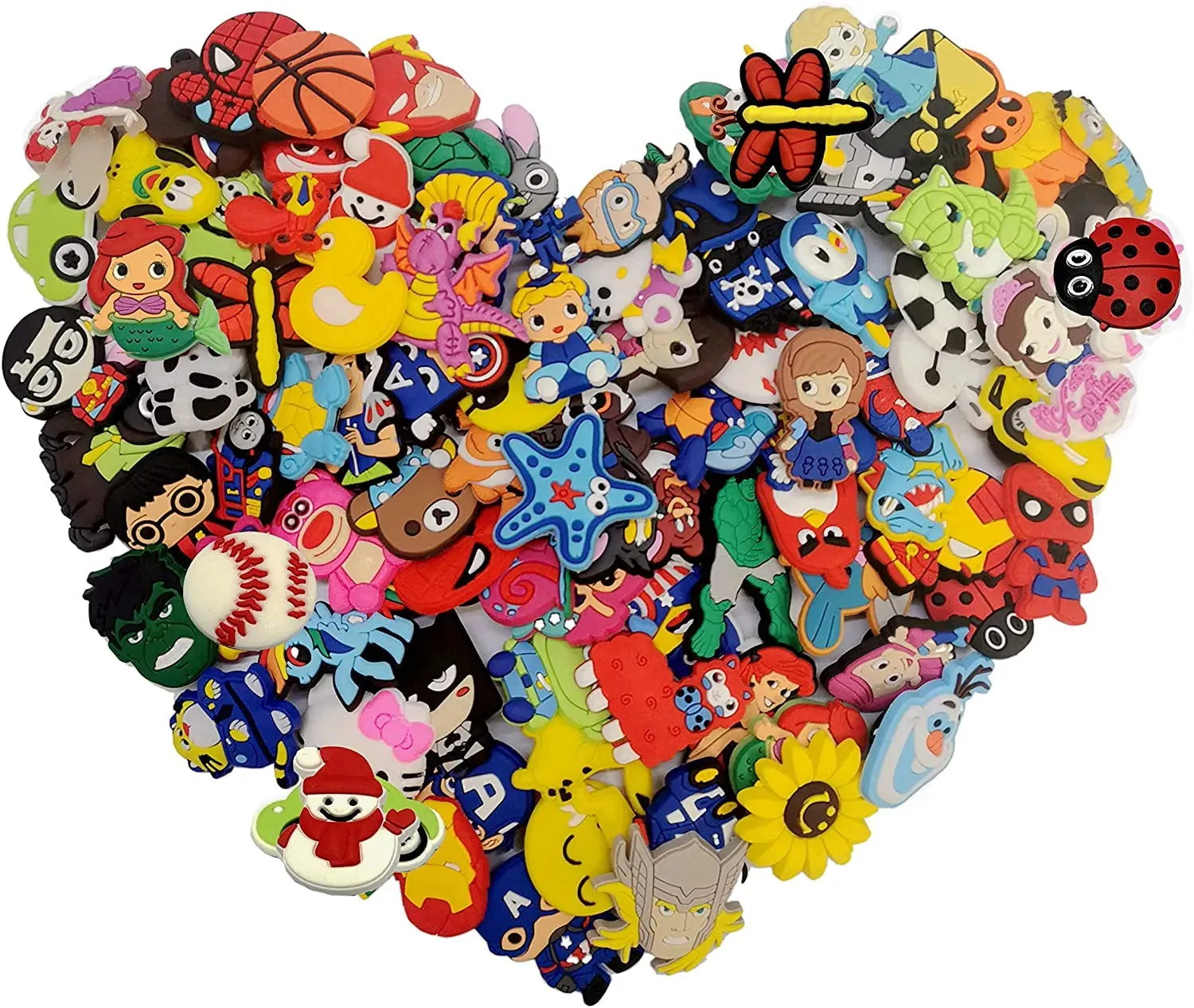 Shoe Charm - 25 Shoe Charms, random selection.