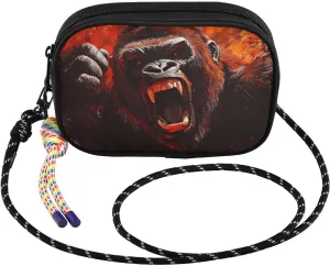 Small Crossbody Bags Gorilla Roar Red for Women Cell Phone Purses Women's Shoulder Handbag Wallet Purse