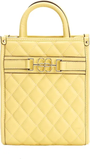 Small Leather Tote Bags for Women: Genuine Leather Shoulder Handbag - Quilted Crossbody Purse for Travel Work