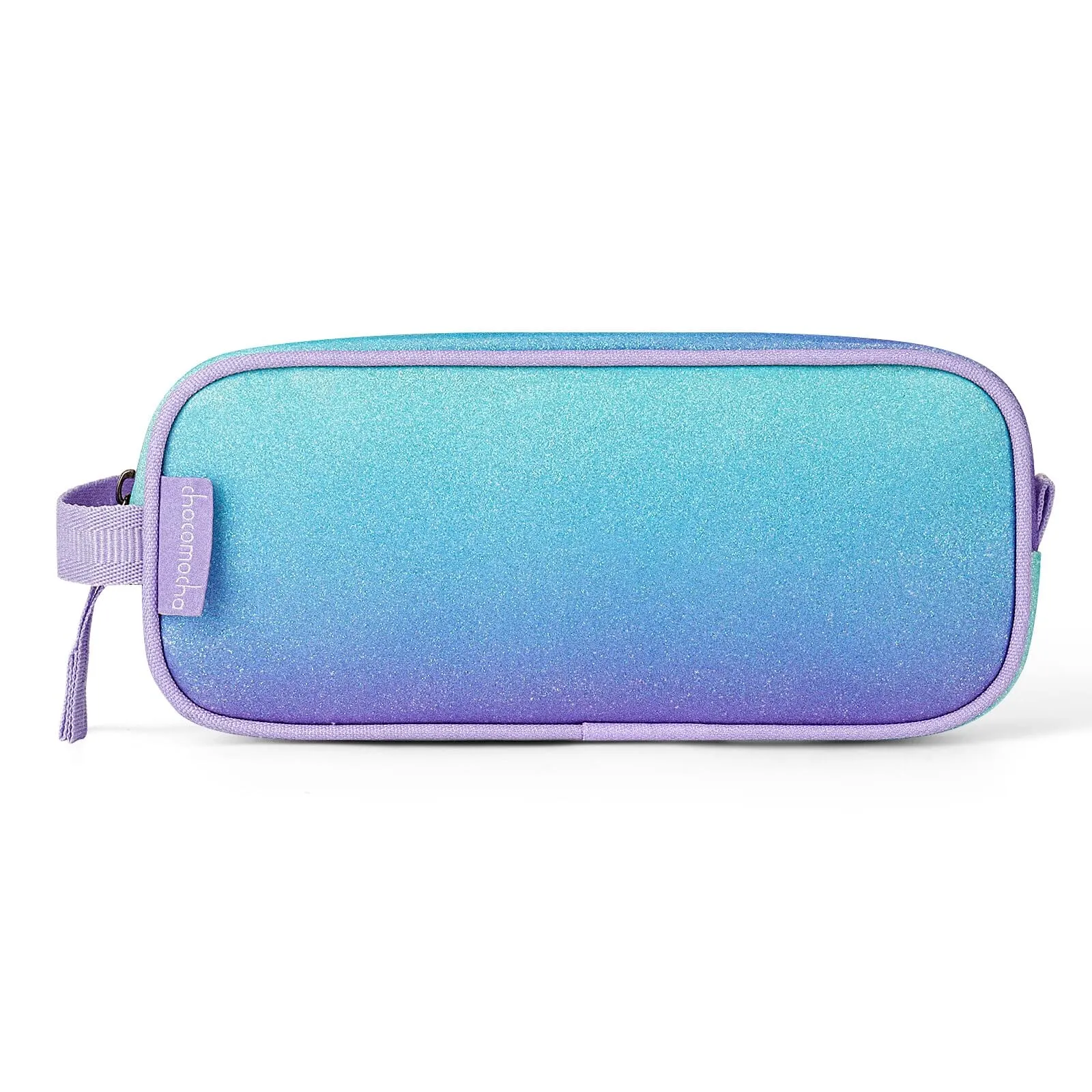 Sparking Gradient Colorful Purple Pencil Bag