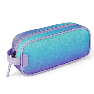 Sparking Gradient Colorful Purple Pencil Bag